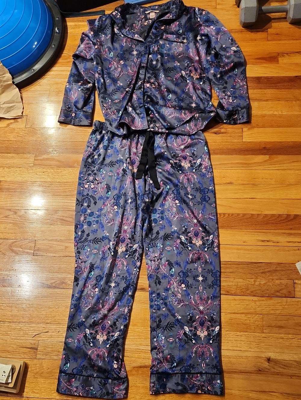 Satin Pajamas Set